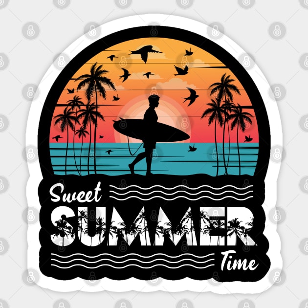 Sweet Summer Time Sticker by The WYLD Tribe